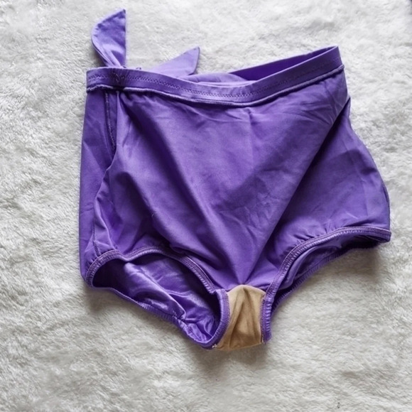 Vintage Deadstock Ceeb Purple Two Piece Swimsuit NWT - Picture 11 of 16